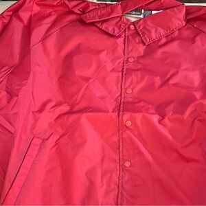Red 3xl, windbreaker, NWT, in plastic, Auburn Sport,